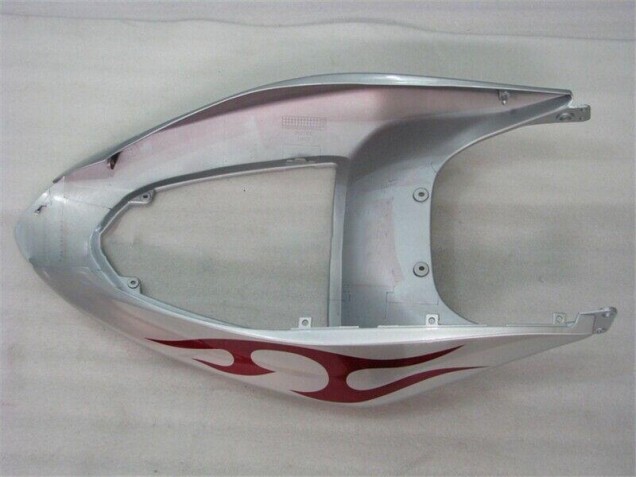 Silber Rot Flammen 2005-2006 ZX6R Motorrad Verkleidung Silber Rot Flammen 2005-2006 ZX6R Motorrad Verkleidung