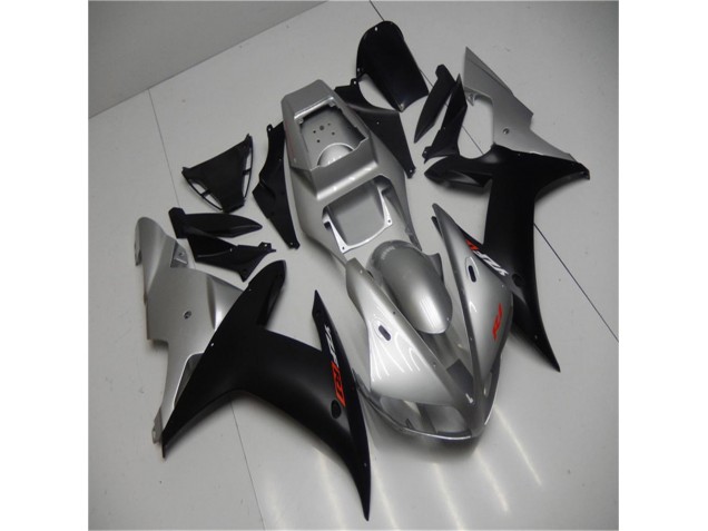 Silber Schwarz 2002-2003 YZF R1 Motorrad Verkleidungen Silber Schwarz 2002-2003 YZF R1 Motorrad Verkleidungen