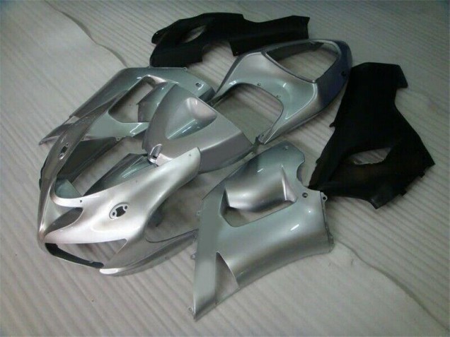 Silber Schwarz 2005-2006 ZX6R Motorrad Verkleidung Silber Schwarz 2005-2006 ZX6R Motorrad Verkleidung
