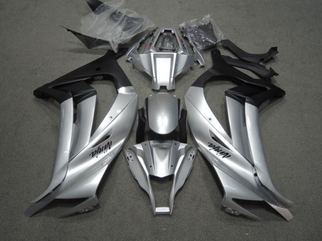 Silber Schwarz Ninja 2011-2015 ZX10R Motorrad Verkleidung Silber Schwarz Ninja 2011-2015 ZX10R Motorrad Verkleidung
