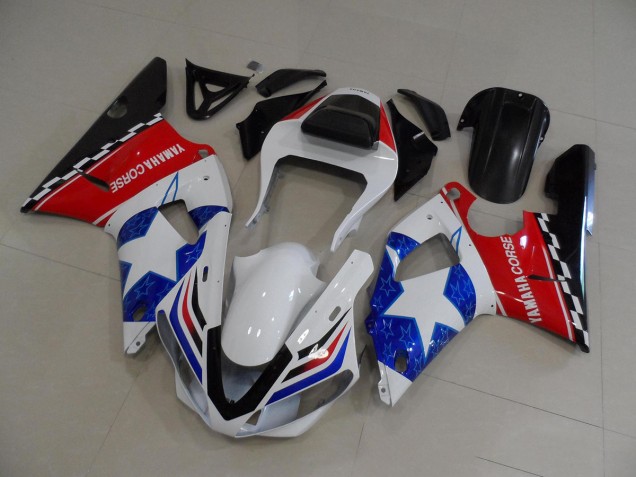 Stern Flagge 2000-2001 YZF R1 Motorrad Verkleidung Stern Flagge 2000-2001 YZF R1 Motorrad Verkleidung