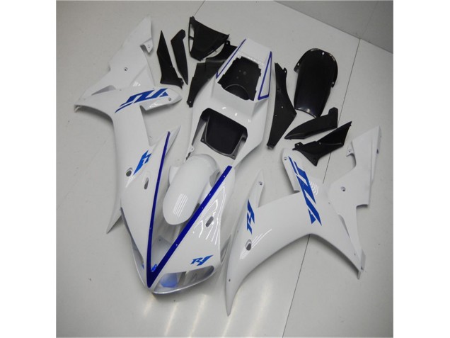 Weiß 2002-2003 YZF R1 Motorrad Verkleidung Komplett Sets Weiß 2002-2003 YZF R1 Motorrad Verkleidung Komplett Sets
