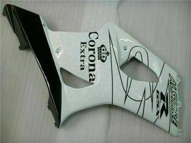 Weiß 2003-2004 GSXR 1000 Motorrad Vollverkleidung Weiß 2003-2004 GSXR 1000 Motorrad Vollverkleidung