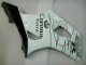 Weiß 2003-2004 GSXR 1000 Motorrad Vollverkleidung Weiß 2003-2004 GSXR 1000 Motorrad Vollverkleidung