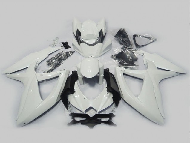 Weiß 2008-2010 GSXR 750 Motorrad Verkleidung Weiß 2008-2010 GSXR 750 Motorrad Verkleidung