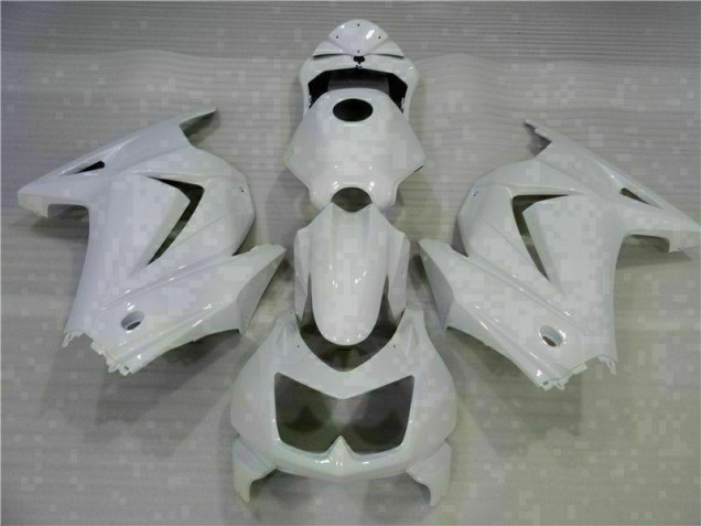 Weiß 2008-2012 EX250 Motorrad Verkleidung Weiß 2008-2012 EX250 Motorrad Verkleidung