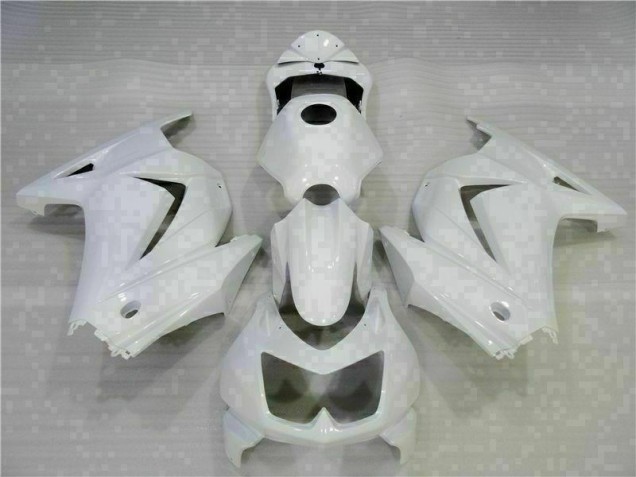 Weiß 2008-2012 EX250 Motorrad Verkleidung Weiß 2008-2012 EX250 Motorrad Verkleidung