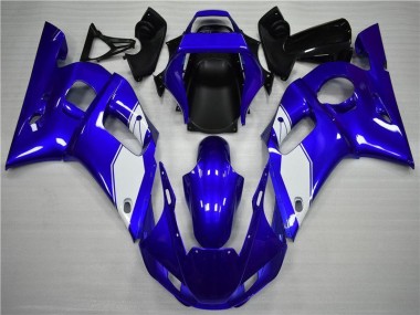 Weiß Blau 1998-2002 YZF R6 Motorrad Verkleidung