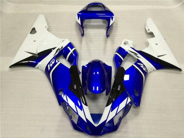 Weiß Blau 2000-2001 YZF R1 Motorrad Verkleidung Weiß Blau 2000-2001 YZF R1 Motorrad Verkleidung