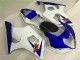 Weiß Blau 2003-2004 GSXR 1000 Motorrad Verkleidung Weiß Blau 2003-2004 GSXR 1000 Motorrad Verkleidung