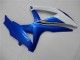 Weiß Blau 2008-2010 GSXR 600/750 Motorrad Verkleidungen Weiß Blau 2008-2010 GSXR 600/750 Motorrad Verkleidungen