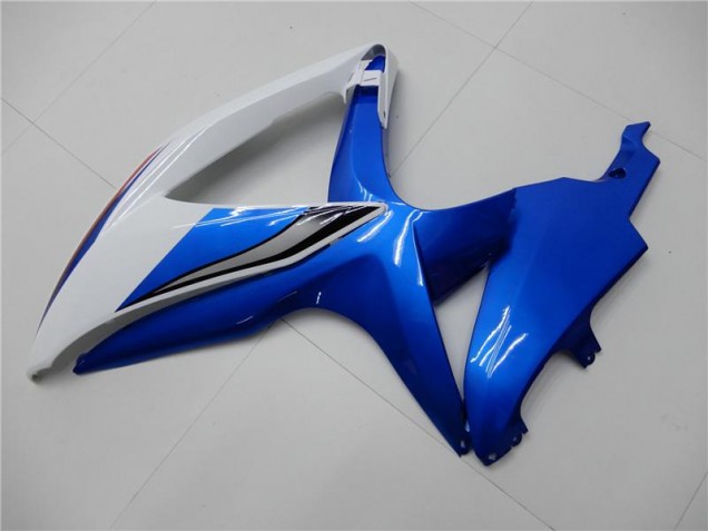 Weiß Blau 2008-2010 GSXR 600/750 Motorrad Verkleidungen Weiß Blau 2008-2010 GSXR 600/750 Motorrad Verkleidungen