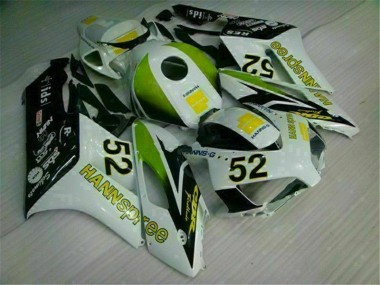 Weiß Grün Hannspree 52 2004-2005 CBR1000RR Motorrad Verkleidung