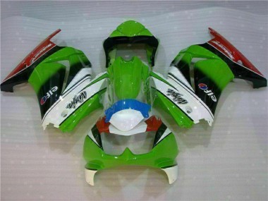 Weiß Grün Schwarz Ninja 2008-2012 EX250 Motorrad Verkleidung