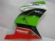 Weiß Grün Schwarz Ninja 2008-2012 EX250 Motorrad Verkleidung Weiß Grün Schwarz Ninja 2008-2012 EX250 Motorrad Verkleidung