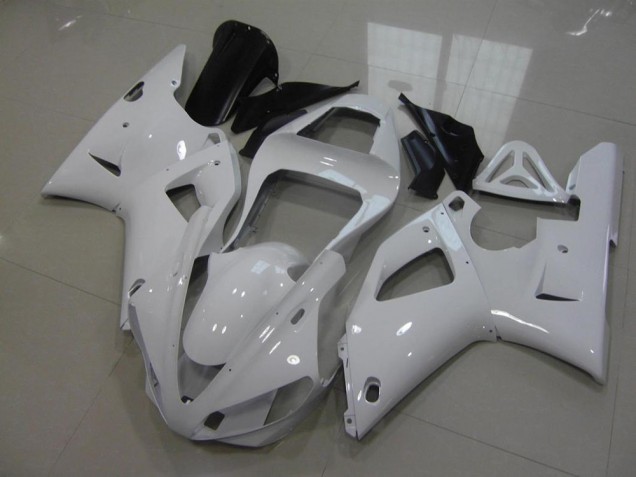 Weiß Kein Aufkleber 2000-2001 YZF R1 Motorrad Verkleidung Weiß Kein Aufkleber 2000-2001 YZF R1 Motorrad Verkleidung