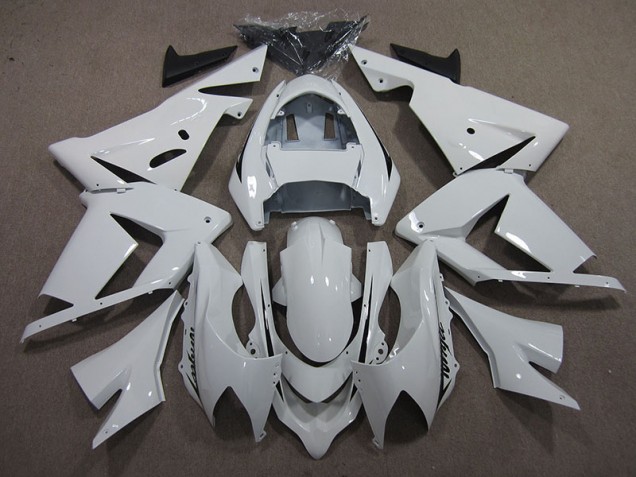 Weiß Ninja 2003-2005 ZX10R Motorrad Verkleidung Weiß Ninja 2003-2005 ZX10R Motorrad Verkleidung