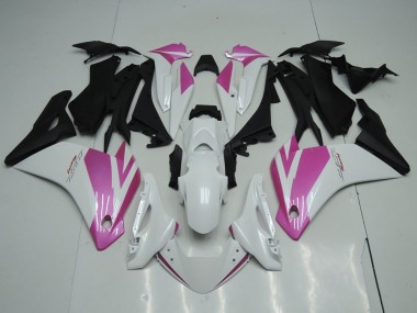 Weiß Rosa 2011-2013 CBR250RR Motorrad Verkleidung