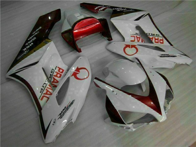 Weiß Rot 2004-2005 CBR1000RR Motorrad Vollverkleidung Weiß Rot 2004-2005 CBR1000RR Motorrad Vollverkleidung