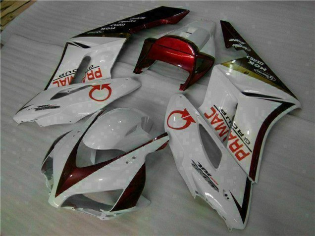 Weiß Rot 2004-2005 CBR1000RR Motorrad Vollverkleidung Weiß Rot 2004-2005 CBR1000RR Motorrad Vollverkleidung