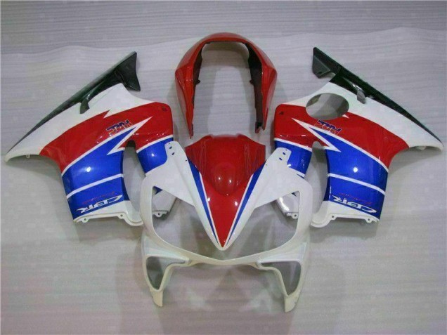 Weiß Rot 2004-2007 CBR600 F4i Motorrad Verkleidung Weiß Rot 2004-2007 CBR600 F4i Motorrad Verkleidung