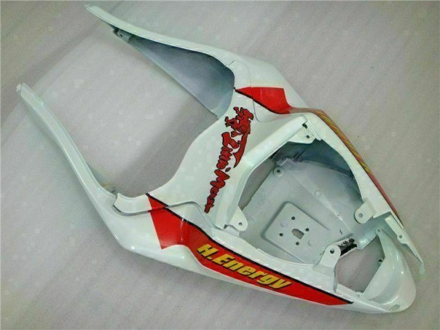 Weiß Rot H. Energy 2009-2012 ZX6R Motorrad Verkleidung Weiß Rot H. Energy 2009-2012 ZX6R Motorrad Verkleidung