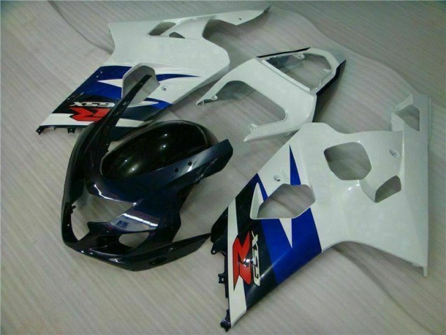 Weiß Schwarz 2004-2005 GSXR 600/750 Motorrad Verkleidung Weiß Schwarz 2004-2005 GSXR 600/750 Motorrad Verkleidung