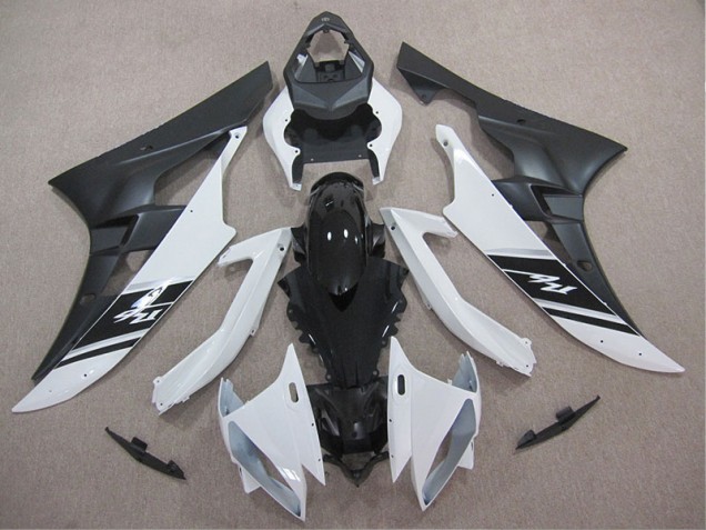 Weiß Schwarz 2006-2007 YZF R6 Motorrad Verkleidung Komplett Sets Weiß Schwarz 2006-2007 YZF R6 Motorrad Verkleidung Komplett Sets