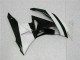 Weiß Schwarz 2009-2012 ZX6R Motorrad Verkleidung