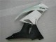 Weiß Schwarz 2009-2012 ZX6R Motorrad Verkleidungen Weiß Schwarz 2009-2012 ZX6R Motorrad Verkleidungen