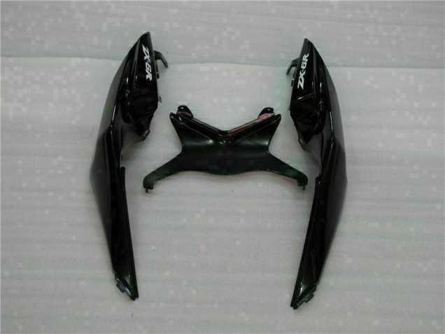 Weiß Schwarz 2009-2012 ZX6R Motorrad Verkleidungen Weiß Schwarz 2009-2012 ZX6R Motorrad Verkleidungen