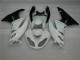 Weiß Schwarz 2009-2012 ZX6R Motorrad Verkleidungen Weiß Schwarz 2009-2012 ZX6R Motorrad Verkleidungen