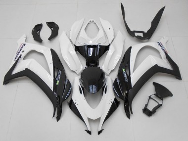 Weiß Schwarz 2016-2019 ZX10R Motorrad Verkleidung