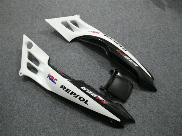 Weiß Schwarz Repsol 1995-1998 CBR600 F3 Motorrad Verkleidung
