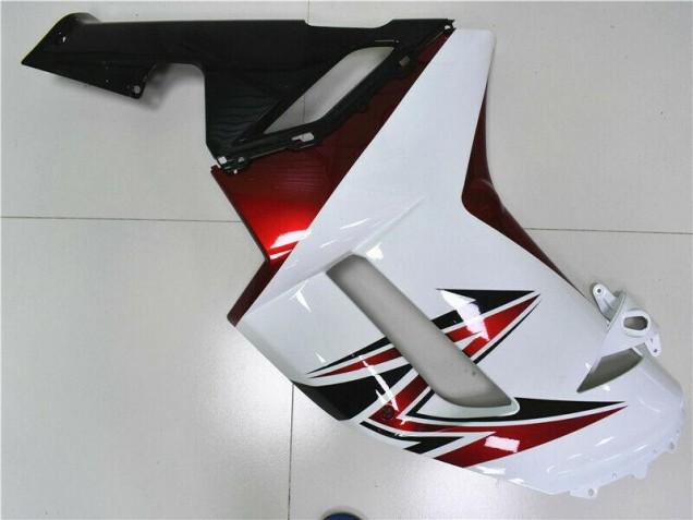 Weiß Schwarz Rot 2007-2008 ZX6R Motorrad Verkleidung Weiß Schwarz Rot 2007-2008 ZX6R Motorrad Verkleidung