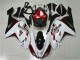 Weiß Schwarz Rot 2007-2008 ZX6R Motorrad Verkleidung Weiß Schwarz Rot 2007-2008 ZX6R Motorrad Verkleidung
