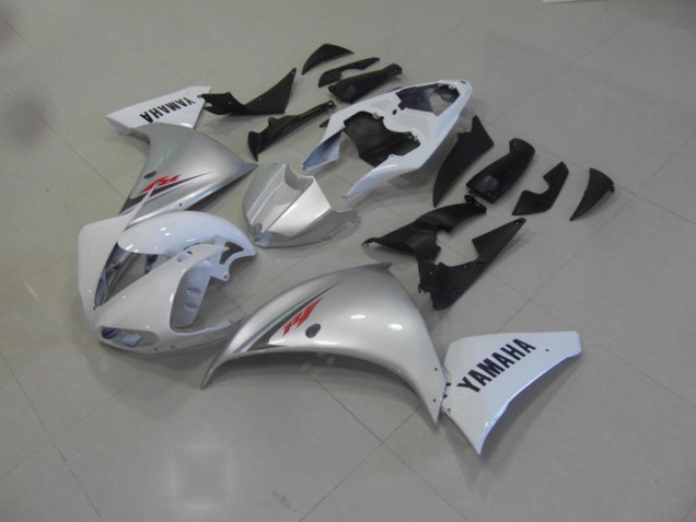 Weiß Silber 2009-2011 YZF R1 Motorrad Verkleidung Weiß Silber 2009-2011 YZF R1 Motorrad Verkleidung